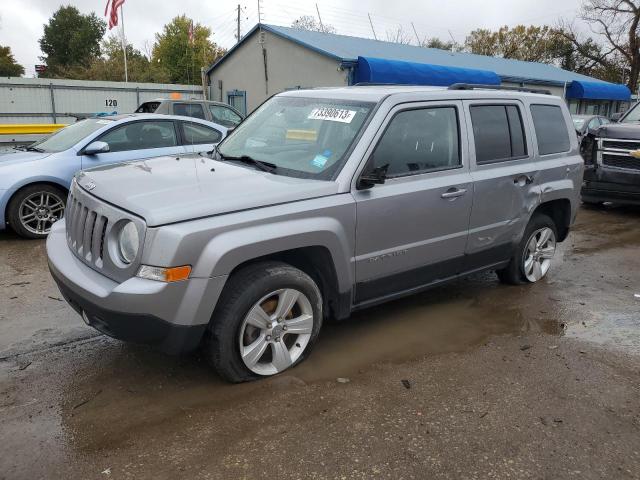 1C4NJRFB2ED910572 - 2014 JEEP PATRIOT LATITUDE SILVER photo 1