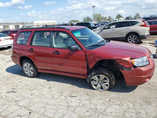 JF1SG63658H703698 - 2008 SUBARU FORESTER 2.5X RED photo 4