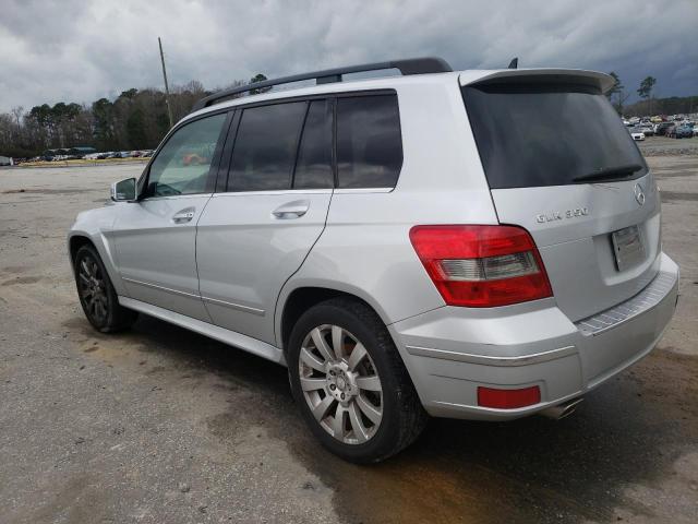 WDCGG8HB5CF885421 - 2012 MERCEDES-BENZ GLK 350 4MATIC SILVER photo 2