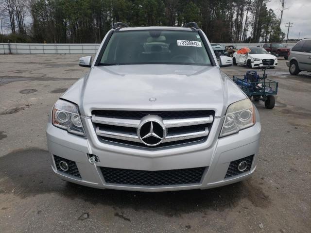 WDCGG8HB5CF885421 - 2012 MERCEDES-BENZ GLK 350 4MATIC SILVER photo 5