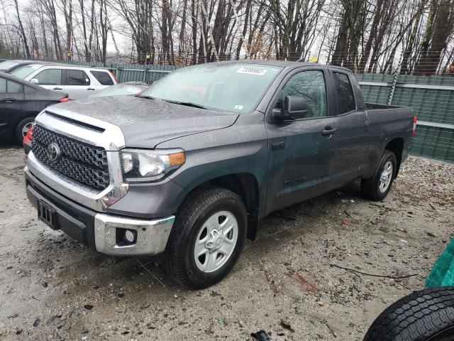 5TFUY5F14MX047181 - 2021 TOYOTA TUNDRA DOUBLE CAB SR/SR5 GRAY photo 1