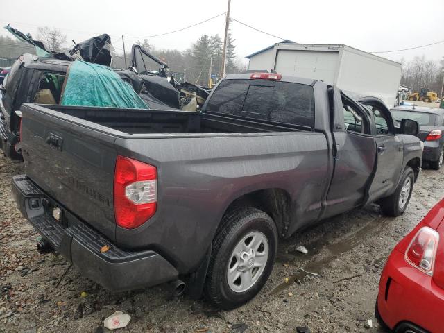 5TFUY5F14MX047181 - 2021 TOYOTA TUNDRA DOUBLE CAB SR/SR5 GRAY photo 3