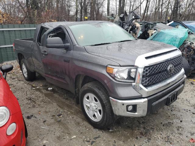 5TFUY5F14MX047181 - 2021 TOYOTA TUNDRA DOUBLE CAB SR/SR5 GRAY photo 4