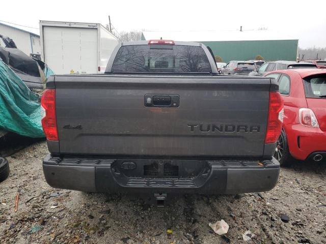 5TFUY5F14MX047181 - 2021 TOYOTA TUNDRA DOUBLE CAB SR/SR5 GRAY photo 6