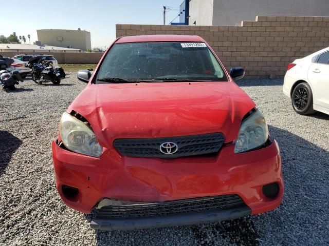 2T1KR32E05C332607 - 2005 TOYOTA COROLLA MA XR RED photo 5