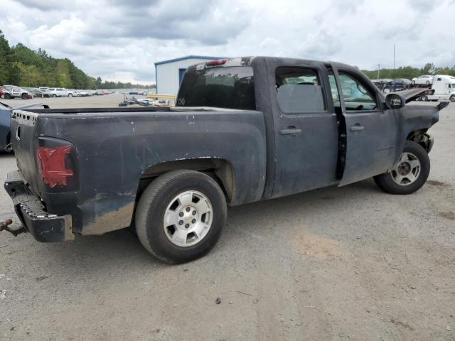 2GCEC13JX71614351 - 2007 CHEVROLET SILVERADO C1500 CREW CAB BLACK photo 3