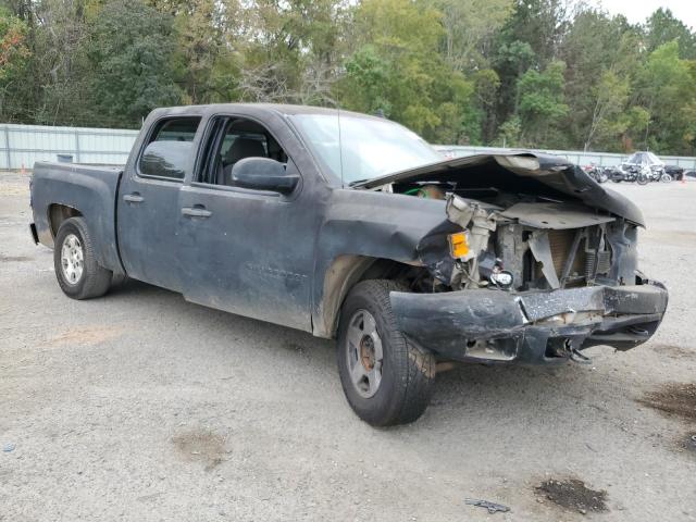 2GCEC13JX71614351 - 2007 CHEVROLET SILVERADO C1500 CREW CAB BLACK photo 4