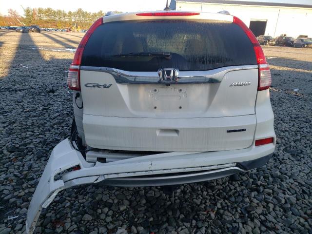 5J6RM4H9XFL129371 - 2015 HONDA CR-V TOURING WHITE photo 6