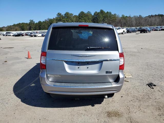 2C4RC1CG2ER256957 - 2014 CHRYSLER TOWN & COU TOURING L SILVER photo 6