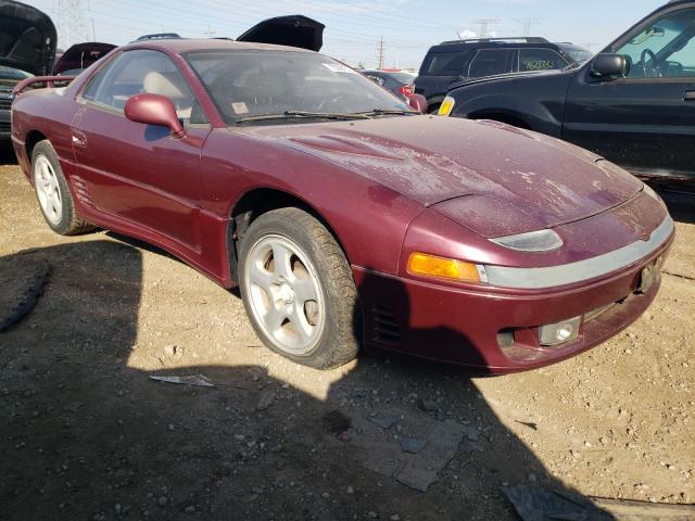 JA3XE74C9MY012425 - 1991 MITSUBISHI 3000 GT VR4 BURGUNDY photo 4