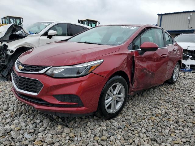 3G1BE5SM4HS560561 - 2017 CHEVROLET CRUZE LT RED photo 1