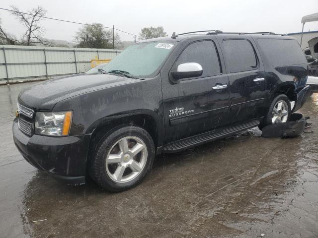 1GNSCHE04DR163623 - 2013 CHEVROLET SUBURBAN C1500  LS BLACK photo 1