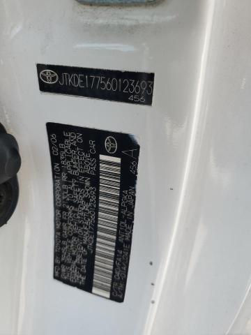 JTKDE177560123693 - 2006 TOYOTA SCION TC თეთრი ფოტო 13