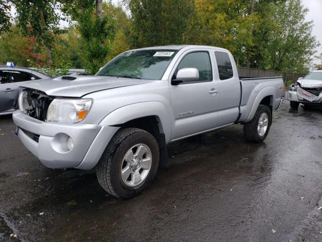 5TETU62N98Z586268 - 2008 TOYOTA TACOMA PRERUNNER ACCESS CAB GRAY photo 1