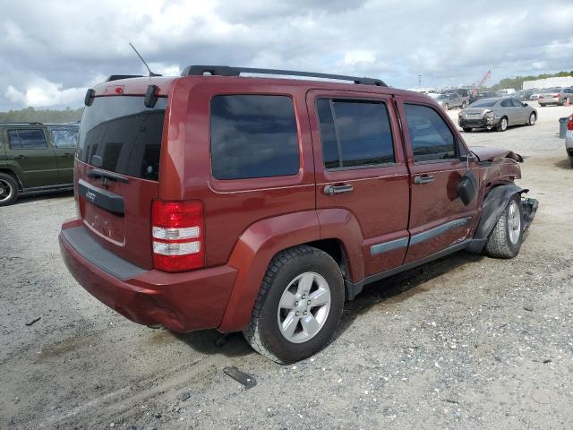 1J8GN28K59W536995 - 2009 JEEP LIBERTY SPORT MAROON photo 3