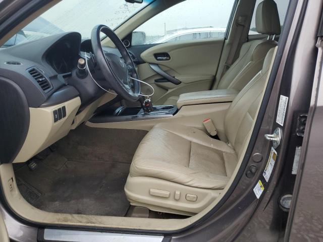 5J8TB3H30DL007656 - 2013 ACURA RDX GRAY photo 7