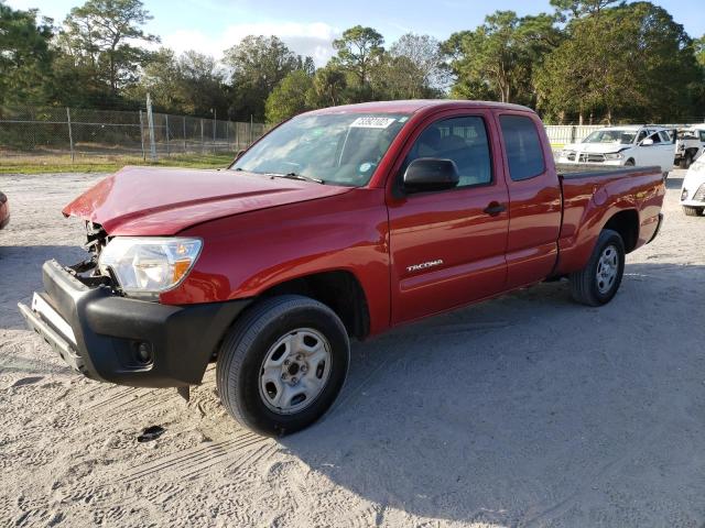 5TFTX4CN9FX054808 - 2015 TOYOTA TACOMA ACCESS CAB RED photo 1