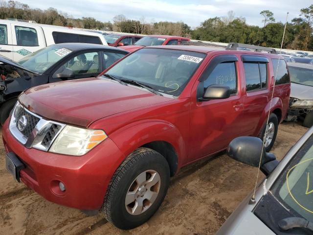 5N1AR18U09C616697 - 2009 NISSAN PATHFINDER S RED photo 1