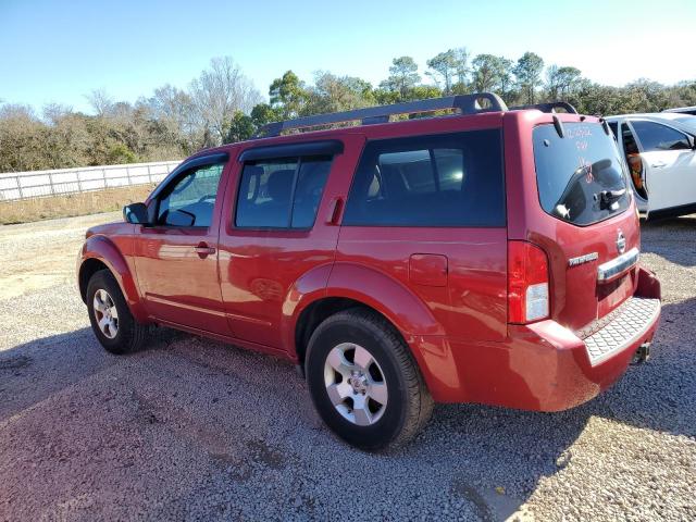 5N1AR18U09C616697 - 2009 NISSAN PATHFINDER S RED photo 2