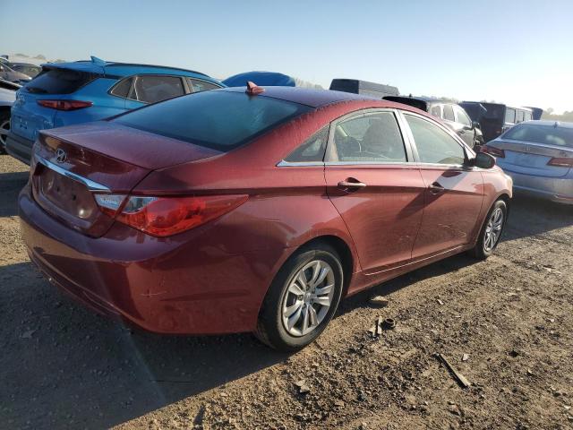 5NPEB4AC1BH169207 - 2011 HYUNDAI SONATA GLS MAROON photo 3