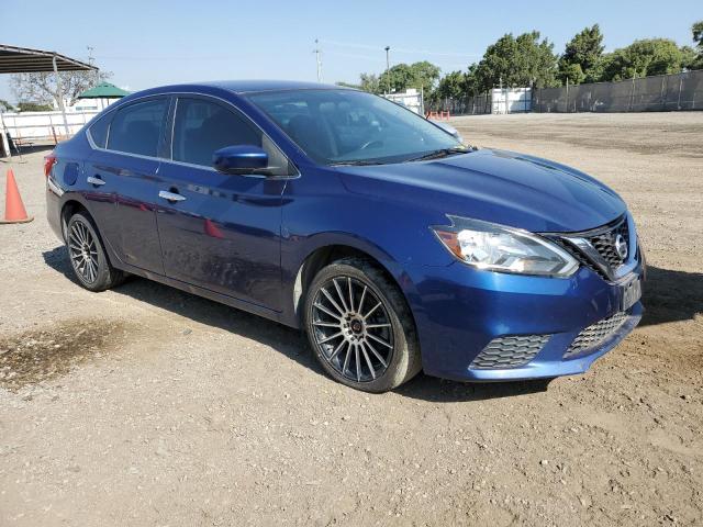 3N1AB7AP6KY204400 - 2019 NISSAN SENTRA S BLUE photo 4