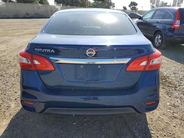 3N1AB7AP6KY204400 - 2019 NISSAN SENTRA S BLUE photo 6