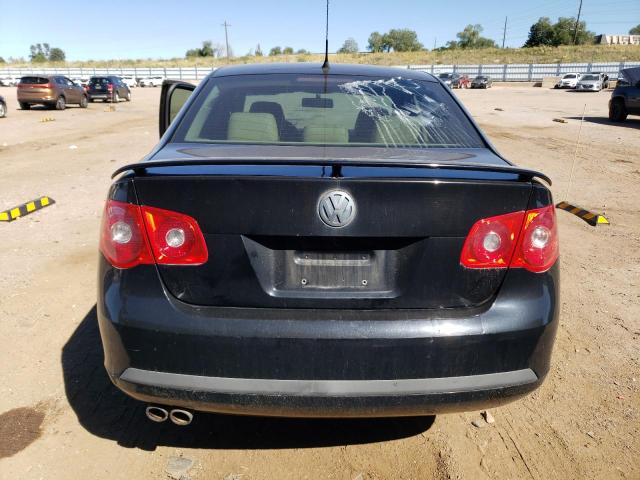 3VWEF71K57M173692 - 2007 VOLKSWAGEN JETTA WOLFSBURG BLACK photo 6