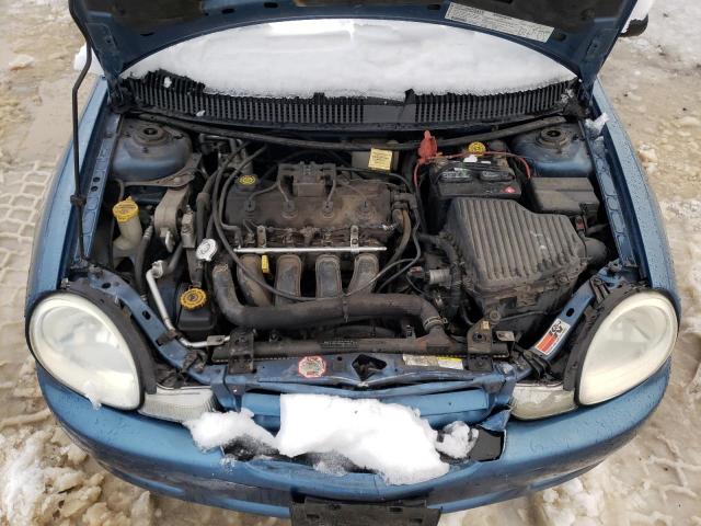 1B3ES56C02D651625 - 2002 DODGE NEON ES BLUE photo 11