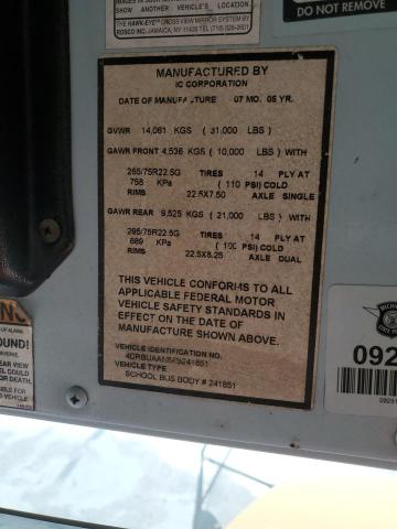 4DRBUAAN56B241851 - 2006 IC CORPORATION 3000 GOLD photo 13