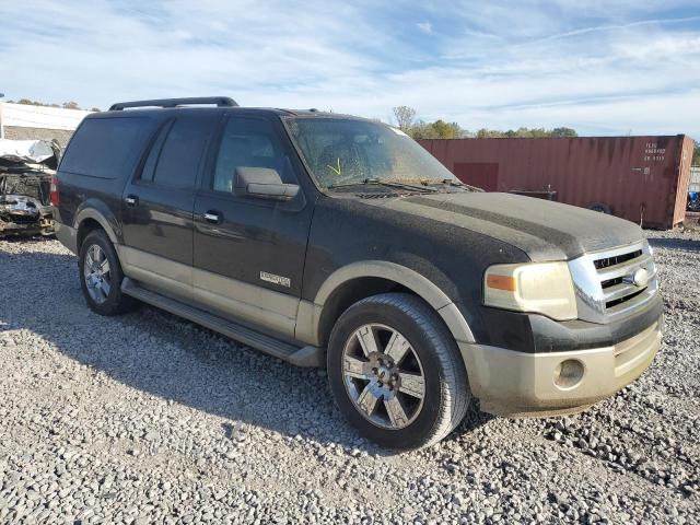 1FMFK17587LA17483 - 2007 FORD EXPEDITION EL EDDIE BAUER BLACK photo 4