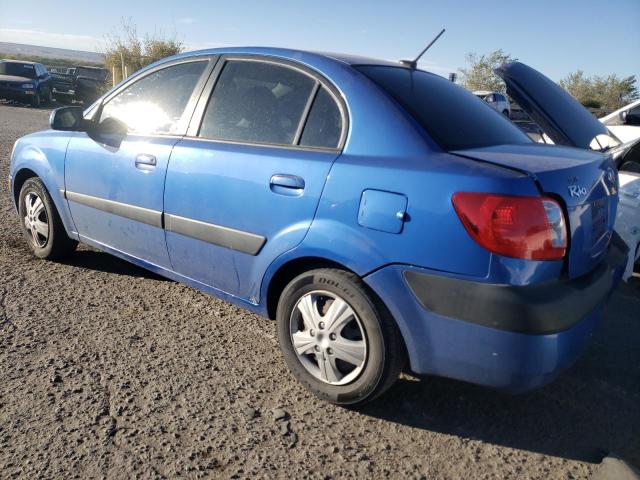 KNADE223596537220 - 2009 KIA RIO BASE BLUE photo 2