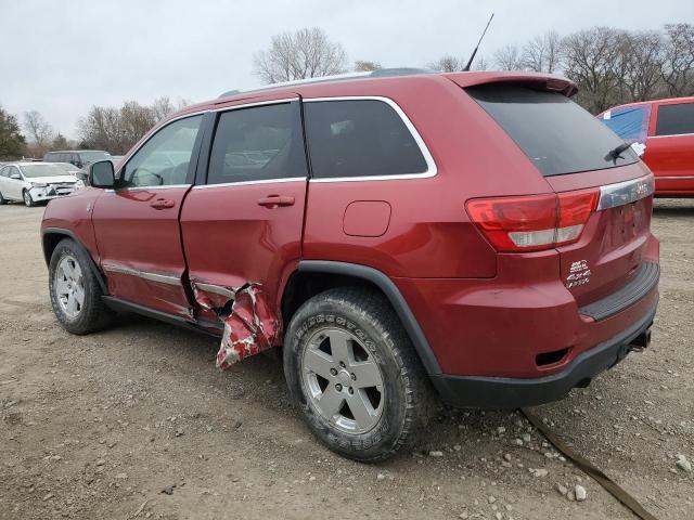 1J4RR4GT2BC500452 - 2011 JEEP GRAND CHER LAREDO RED photo 2