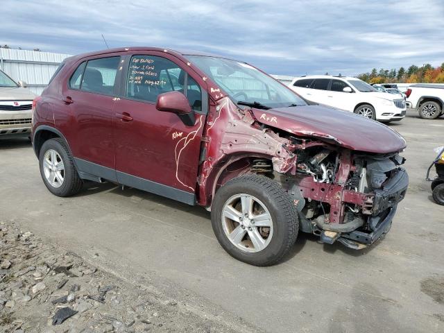 3GNCJNSB5HL231570 - 2017 CHEVROLET TRAX LS BURGUNDY photo 4