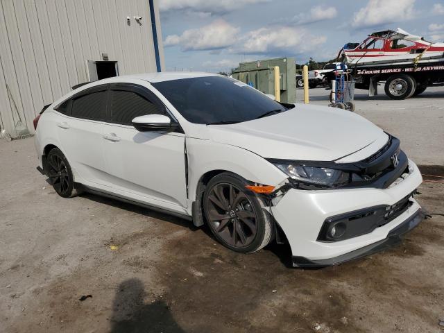 2HGFC2F85LH556395 - 2020 HONDA CIVIC SPORT 白色 照片 4