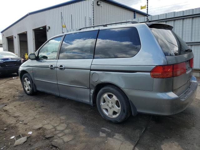 2HKRL1866YH587719 - 2000 HONDA ODYSSEY EX BLUE photo 2