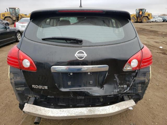 JN8AS5MV8DW135395 - 2013 NISSAN ROGUE S BLACK photo 6