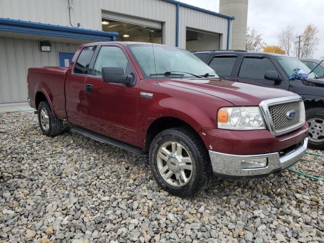 1FTPX12554NA37224 - 2004 FORD F150 BURGUNDY photo 4