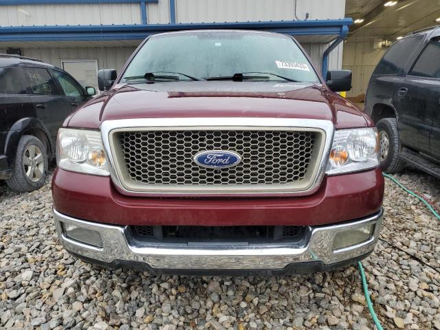 1FTPX12554NA37224 - 2004 FORD F150 Burgund zdjęcie 5