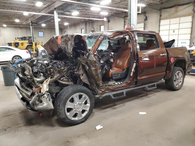 5TFAW5F10EX326508 - 2014 TOYOTA TUNDRA CREWMAX PLATINUM 棕色 照片 1