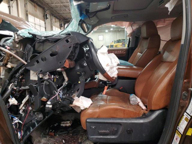 5TFAW5F10EX326508 - 2014 TOYOTA TUNDRA CREWMAX PLATINUM 棕色 照片 7