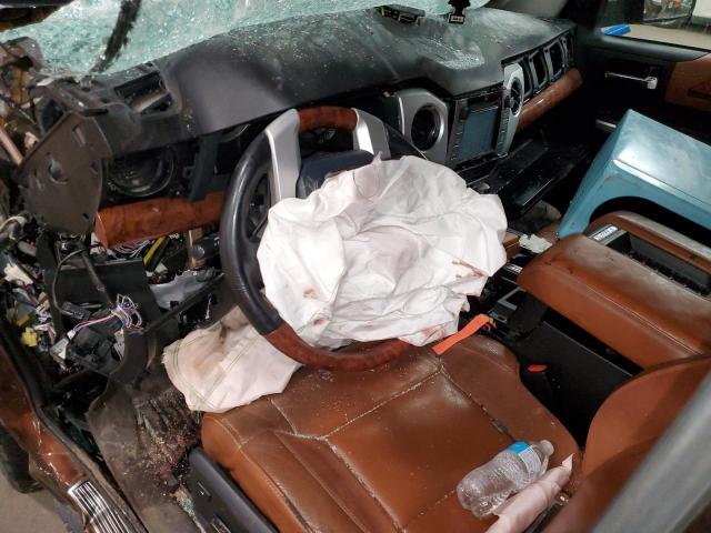 5TFAW5F10EX326508 - 2014 TOYOTA TUNDRA CREWMAX PLATINUM 棕色 照片 8