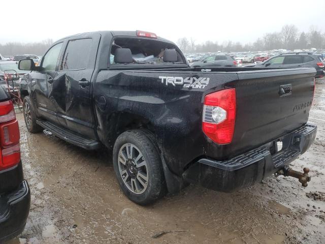 5TFDY5F18LX934524 - 2020 TOYOTA TUNDRA CREWMAX SR5 BLACK photo 2