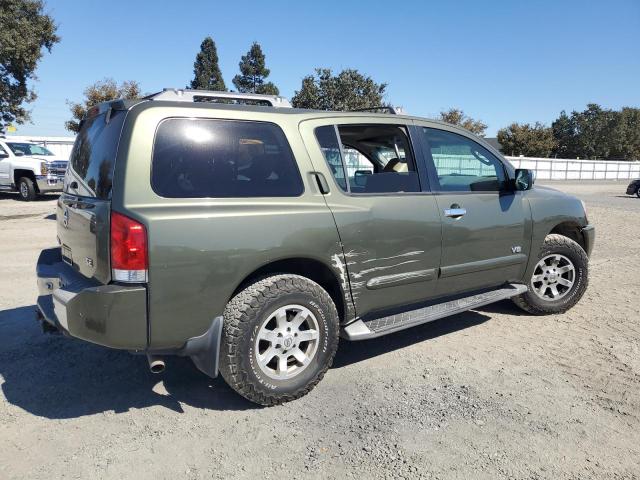 5N1AA08B15N728004 - 2005 NISSAN ARMADA SE GREEN photo 3