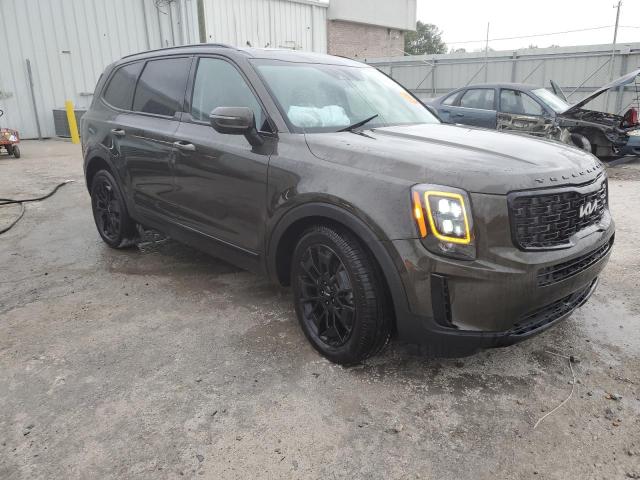 5XYP3DHC2NG259327 - 2022 KIA TELLURIDE EX CHARCOAL photo 4