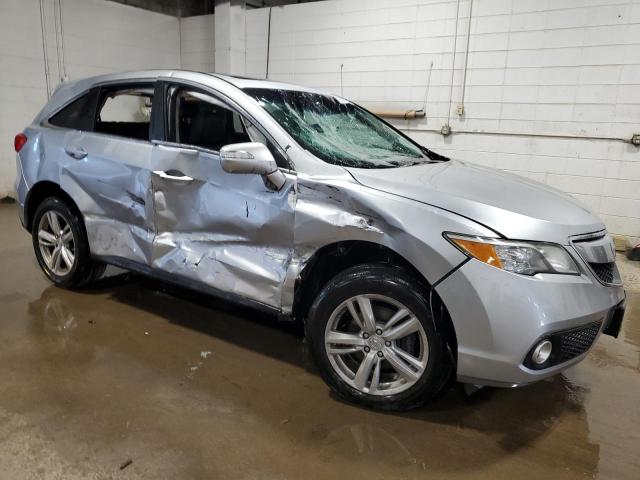 5J8TB4H56EL022090 - 2014 ACURA RDX TECHNOLOGY SILVER photo 4