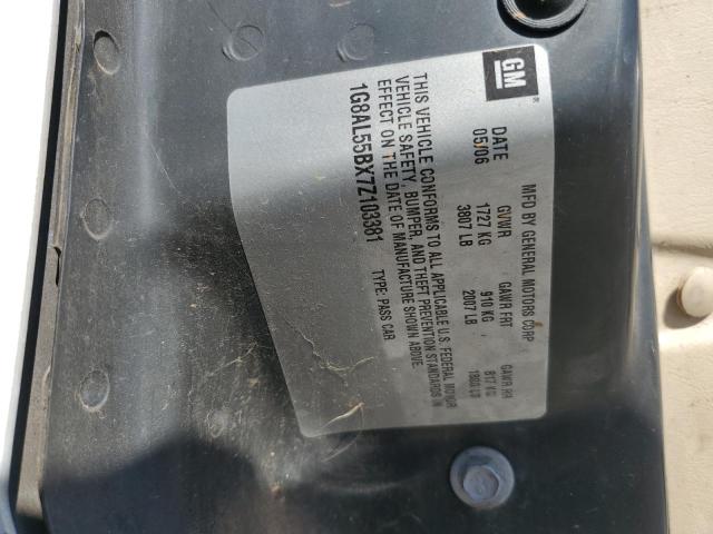 1G8AL55BX7Z103381 - 2007 SATURN ION LEVEL 3 WHITE photo 12