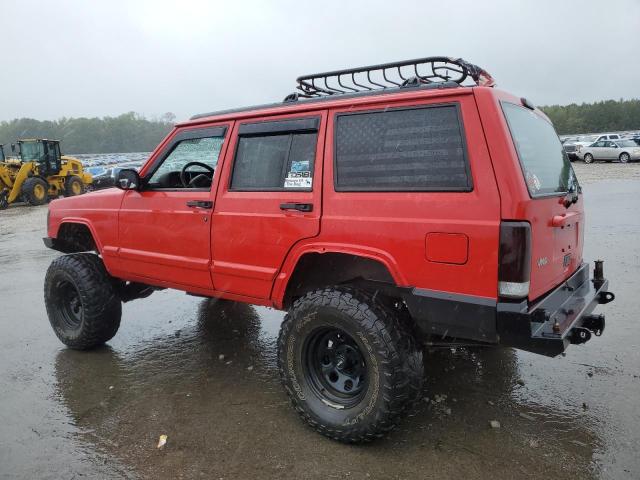 1J4FJ78SXVL519546 - 1997 JEEP CHEROKEE COUNTRY RED photo 2