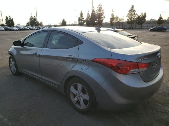 KMHDH4AE5DU568489 - 2013 HYUNDAI ELANTRA GLS SILVER photo 2