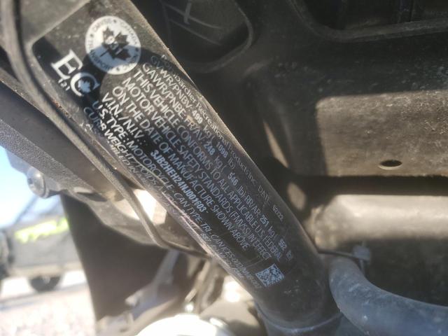 3JB2HEH24NJ001603 - 2022 CAN-AM RYKER RALLY EDITION BLACK photo 10