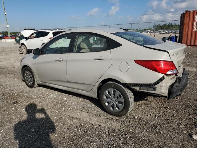 KMHCT4AE3HU222103 - 2017 HYUNDAI ACCENT SE BEIGE photo 2